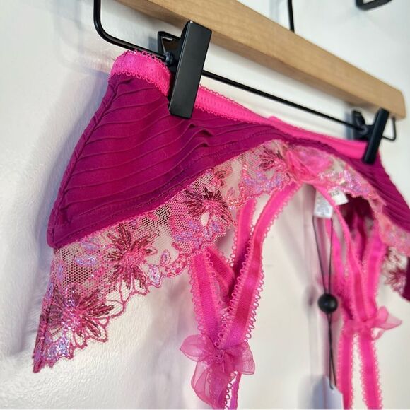 NWT For Love & Lemons Ophelie Garter Belt XXS - Picture 9 of 10